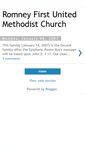 Mobile Screenshot of firstunitedmethodistchurch.blogspot.com