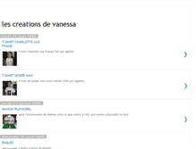 Tablet Screenshot of lescreationsdevanessa.blogspot.com