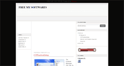 Desktop Screenshot of freemysoftwares.blogspot.com