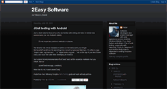 Desktop Screenshot of 2easysoftware.blogspot.com