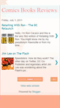 Mobile Screenshot of comicsbooksreviews.blogspot.com