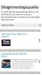 Mobile Screenshot of blogernestopuyuelo.blogspot.com