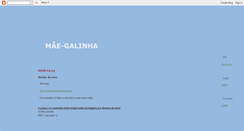 Desktop Screenshot of mae-galinha.blogspot.com