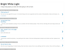 Tablet Screenshot of brightwhitelight-hereweare.blogspot.com