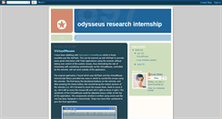 Desktop Screenshot of odysseuswhite.blogspot.com