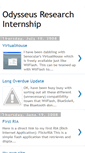 Mobile Screenshot of odysseuswhite.blogspot.com