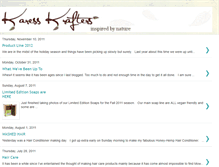 Tablet Screenshot of karesskrafters.blogspot.com