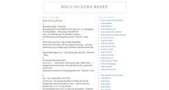Desktop Screenshot of bolugulungresep100.blogspot.com