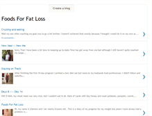 Tablet Screenshot of foodsforfatloss.blogspot.com