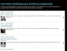 Tablet Screenshot of historiapersonajesafro.blogspot.com