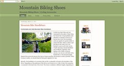 Desktop Screenshot of mountainbikingshoes.blogspot.com