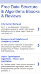 Mobile Screenshot of datastructureebook.blogspot.com