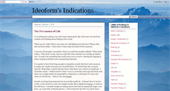 Desktop Screenshot of ideoformsindications.blogspot.com