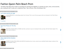 Tablet Screenshot of fashionqueenpalmbeachpromblog.blogspot.com