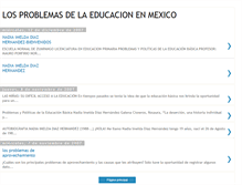 Tablet Screenshot of losprobdelaeducenmex.blogspot.com