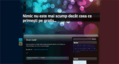 Desktop Screenshot of fiinta-mea-eterna.blogspot.com