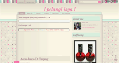 Desktop Screenshot of pelangiisya.blogspot.com