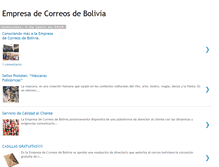 Tablet Screenshot of empresadecorreosdebolivia.blogspot.com