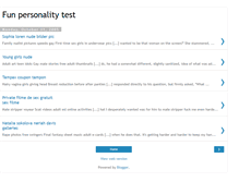 Tablet Screenshot of fun-personality-test.blogspot.com