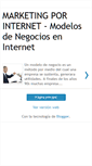 Mobile Screenshot of marketingeninternet-modelosdenegocio.blogspot.com