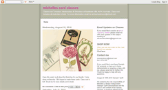 Desktop Screenshot of michellescraftclasses.blogspot.com