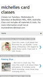Mobile Screenshot of michellescraftclasses.blogspot.com
