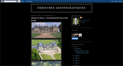Desktop Screenshot of belles-demeures.blogspot.com