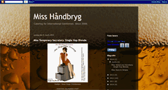 Desktop Screenshot of misshaandbryg.blogspot.com