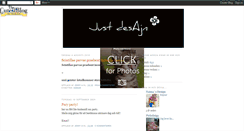 Desktop Screenshot of just-desajn.blogspot.com