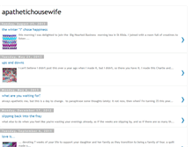 Tablet Screenshot of apathetichousewife.blogspot.com