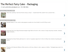 Tablet Screenshot of perfectfairycakespackaging.blogspot.com