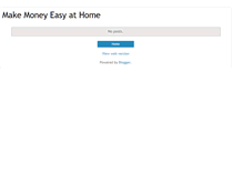 Tablet Screenshot of makemoneyeasyhome.blogspot.com