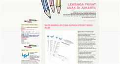 Desktop Screenshot of lembagaprivatjakarta.blogspot.com