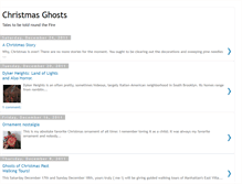 Tablet Screenshot of christmasghosts.blogspot.com