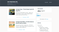 Desktop Screenshot of info-pendaftaran-cpns.blogspot.com