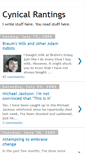 Mobile Screenshot of cynicalrantings.blogspot.com