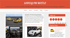 Desktop Screenshot of lovelybeetle.blogspot.com