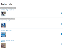 Tablet Screenshot of kerieskafe.blogspot.com
