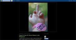 Desktop Screenshot of cancersucksss.blogspot.com