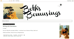 Desktop Screenshot of bethsbemusings.blogspot.com