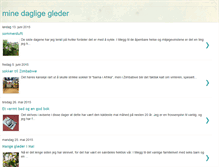 Tablet Screenshot of linda-minedagligegleder.blogspot.com