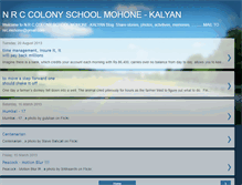 Tablet Screenshot of nrcschool.blogspot.com