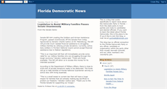 Desktop Screenshot of floridademocraticnews.blogspot.com