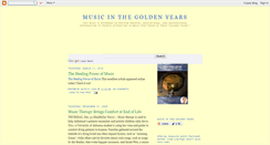 Desktop Screenshot of musicinthegoldenyears.blogspot.com