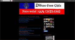 Desktop Screenshot of discosfromchile.blogspot.com