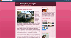 Desktop Screenshot of movingbackmovingon.blogspot.com