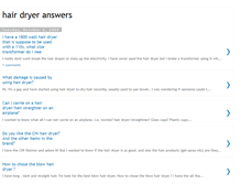 Tablet Screenshot of hair-dryer2.blogspot.com