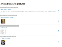 Tablet Screenshot of ilesh-artandfunwithpicture.blogspot.com