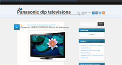 Desktop Screenshot of panasonic-dlp-televisions.blogspot.com