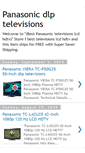 Mobile Screenshot of panasonic-dlp-televisions.blogspot.com